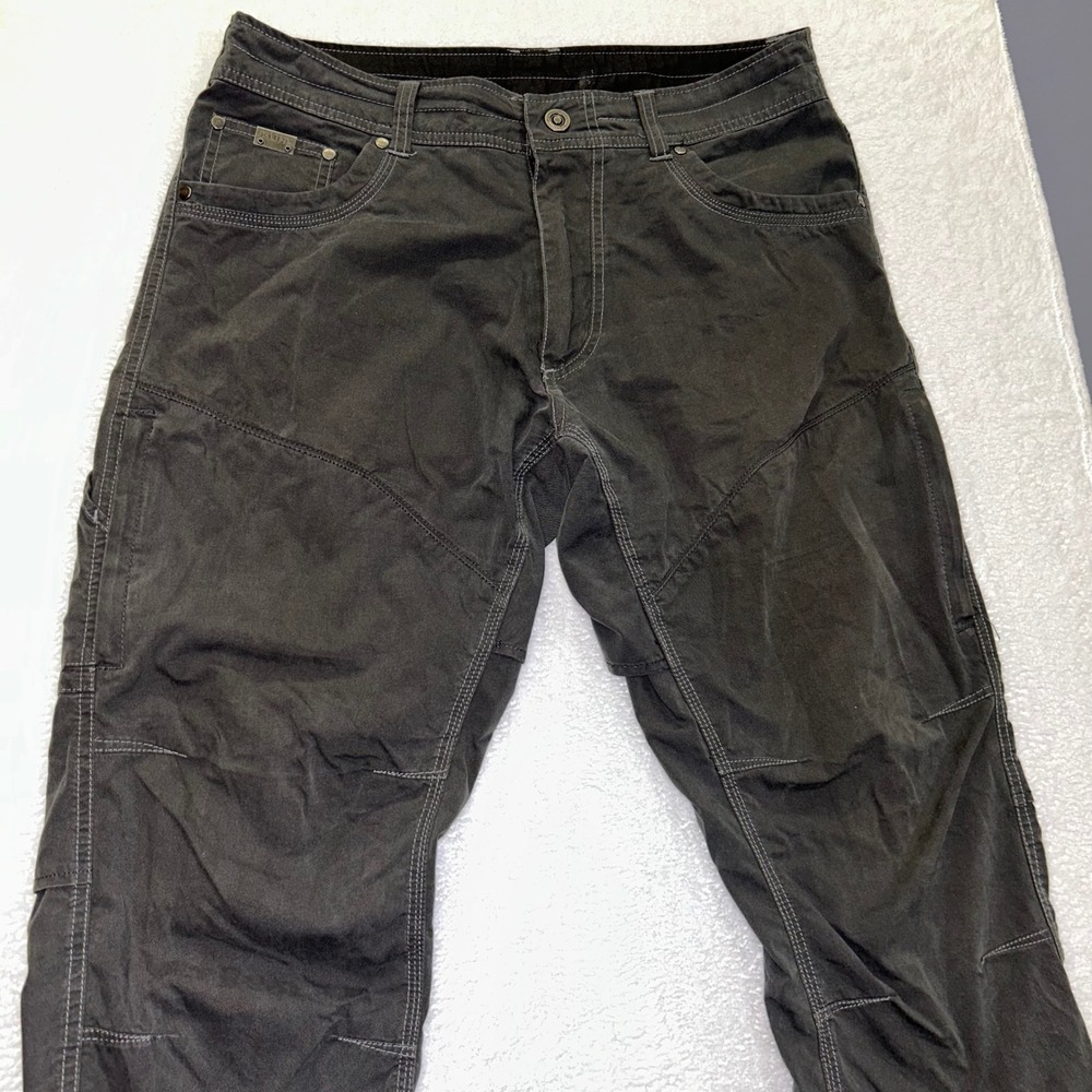 KUHL Konfidant Air Pant Hiking Outdoor Vented Men 32x30 Charcoal Grey 5098